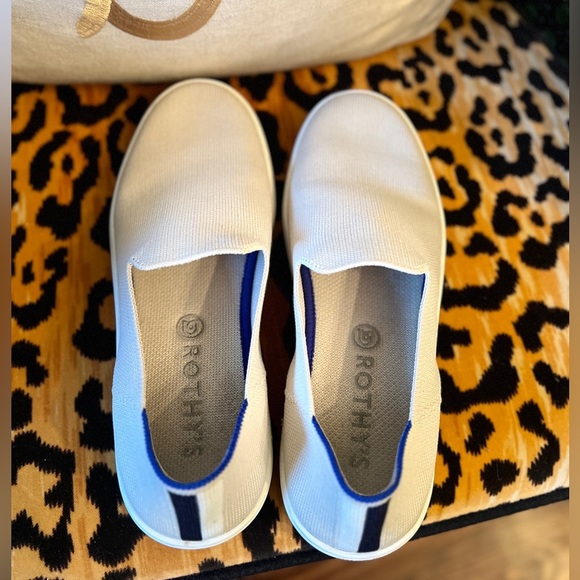 ROTHY’S The Original Sneaker Sand Textile Washable Shoes - Picture 14 of 14